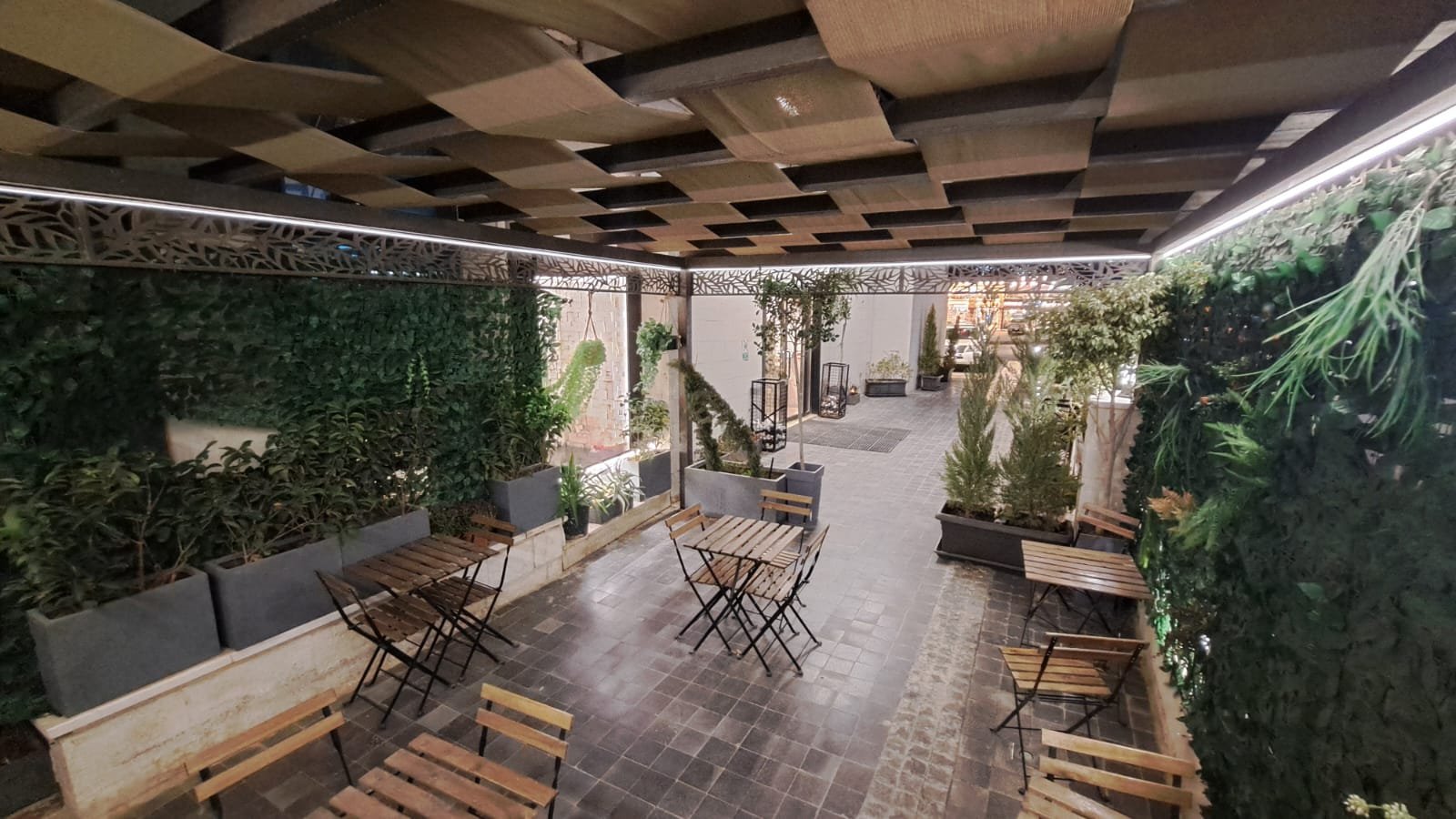 Terrace seating